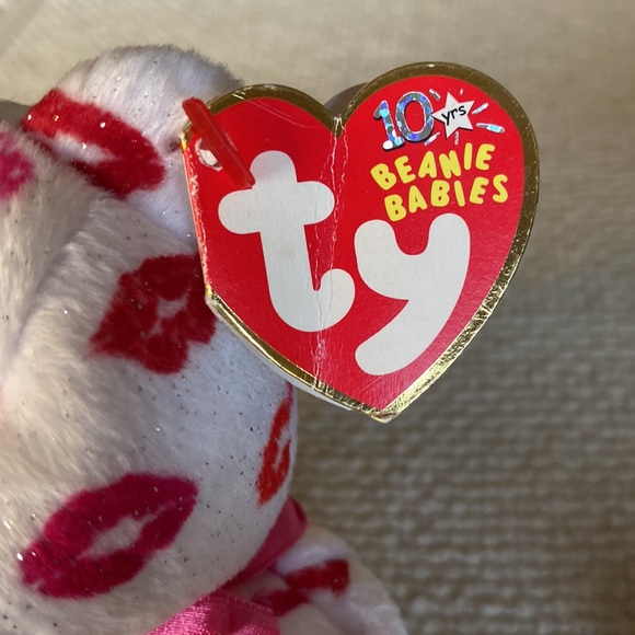 TY 9” Beanie Baby 2 Pack - Kissy & I ♥️ Chicago - Picture 7 of 9